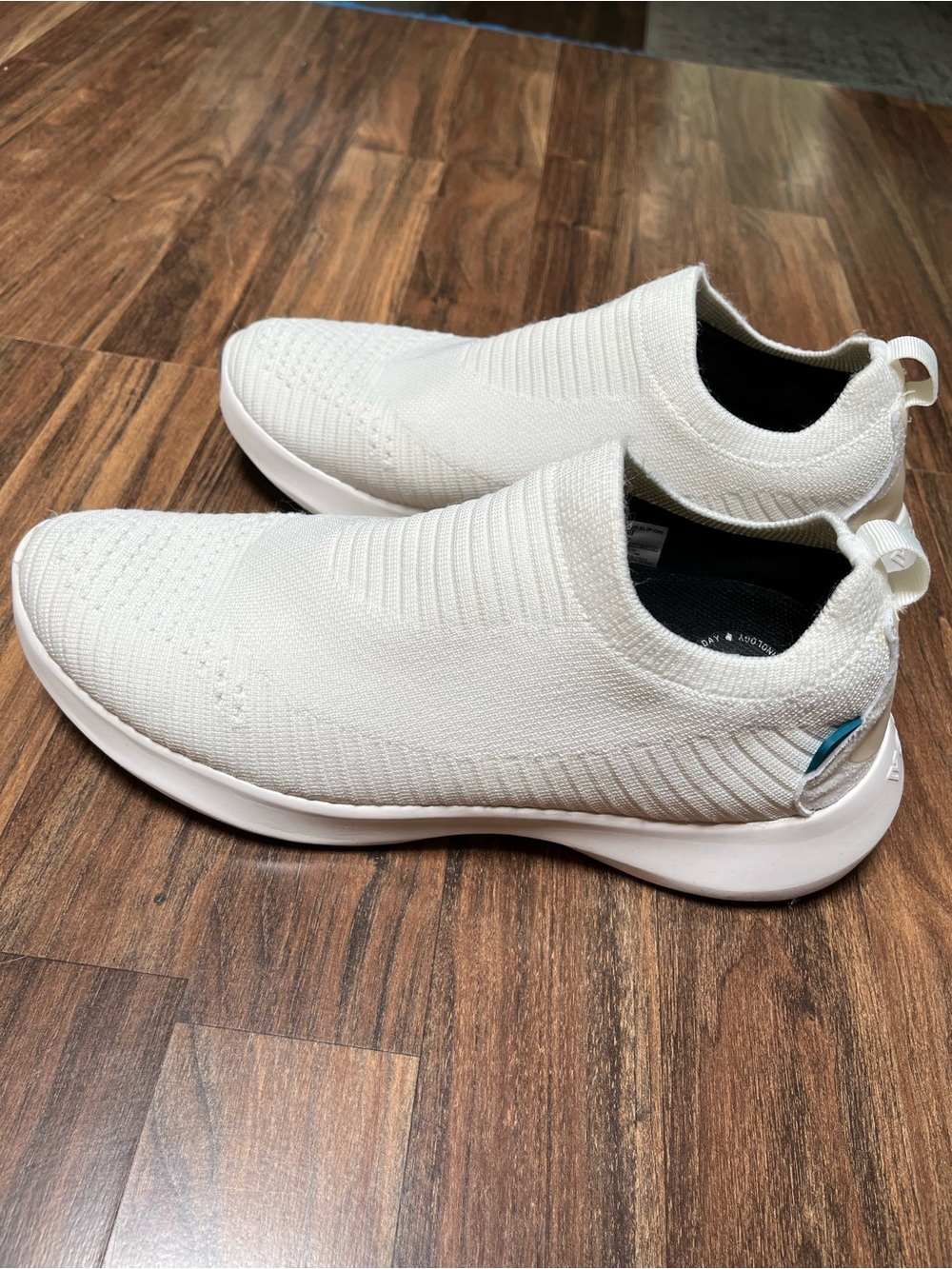 Slip-On Knit Woman’s Sneakers in White